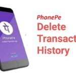 How to delete Phonepe history