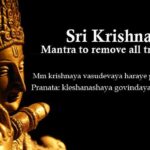 Krishnaya Vasudevaya Haraye Paramatmane Shloka Meaning